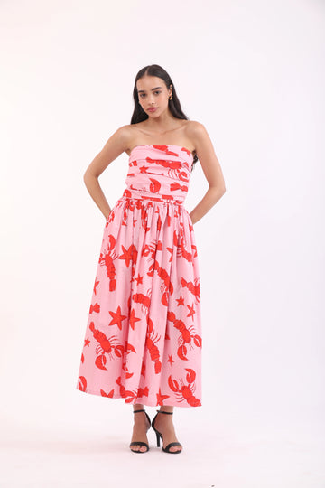 Lobster Maya Dress