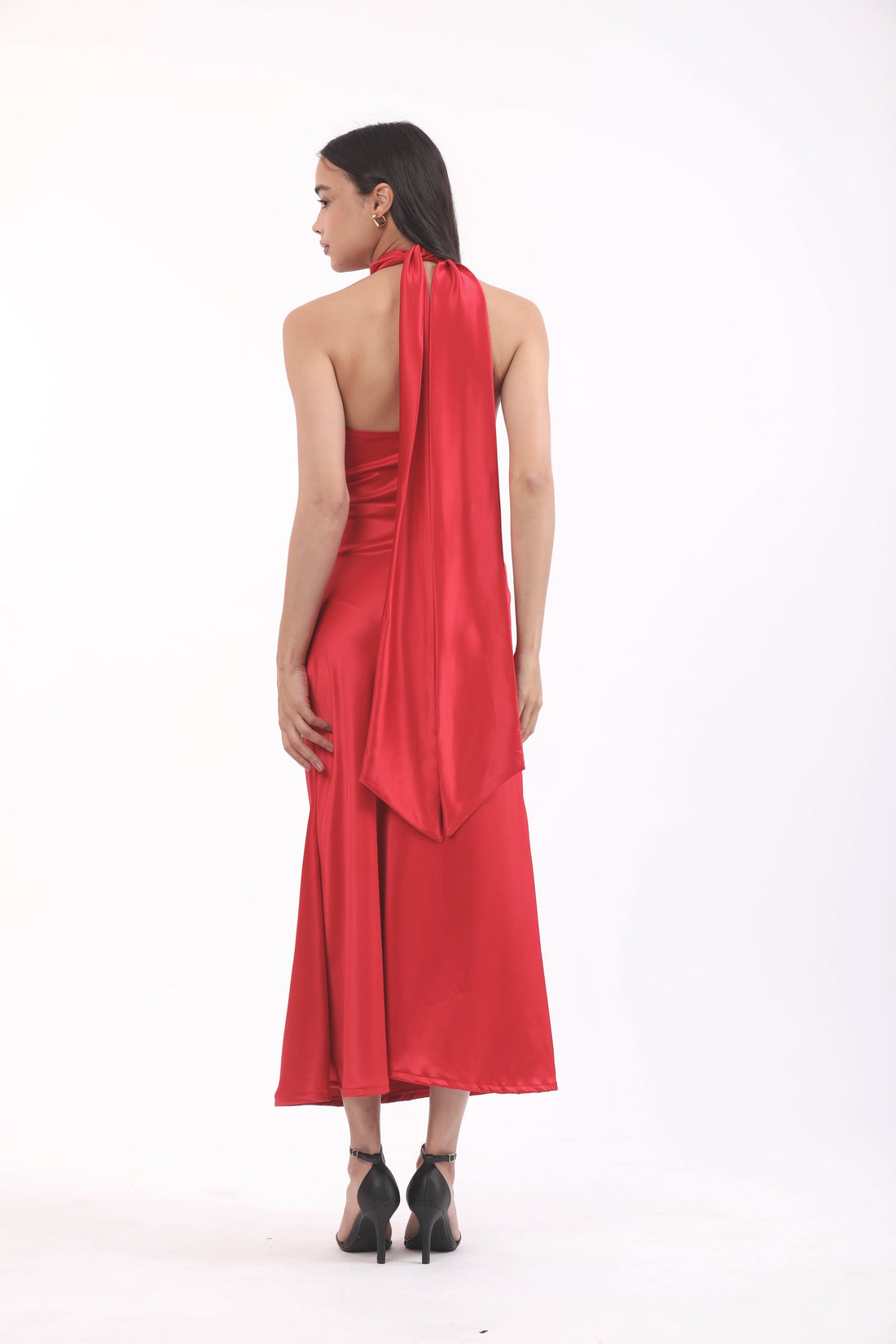 Freya Dress Red