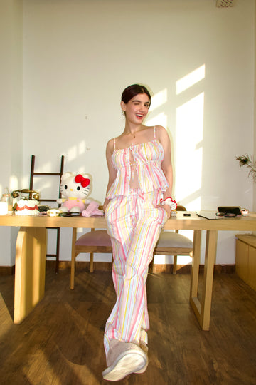 Candy paper bag pants