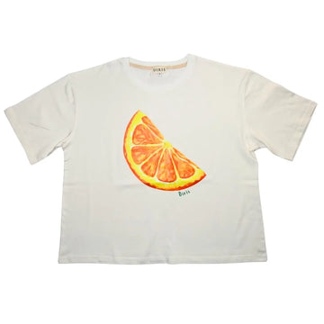 Orange slice oversize tshirt