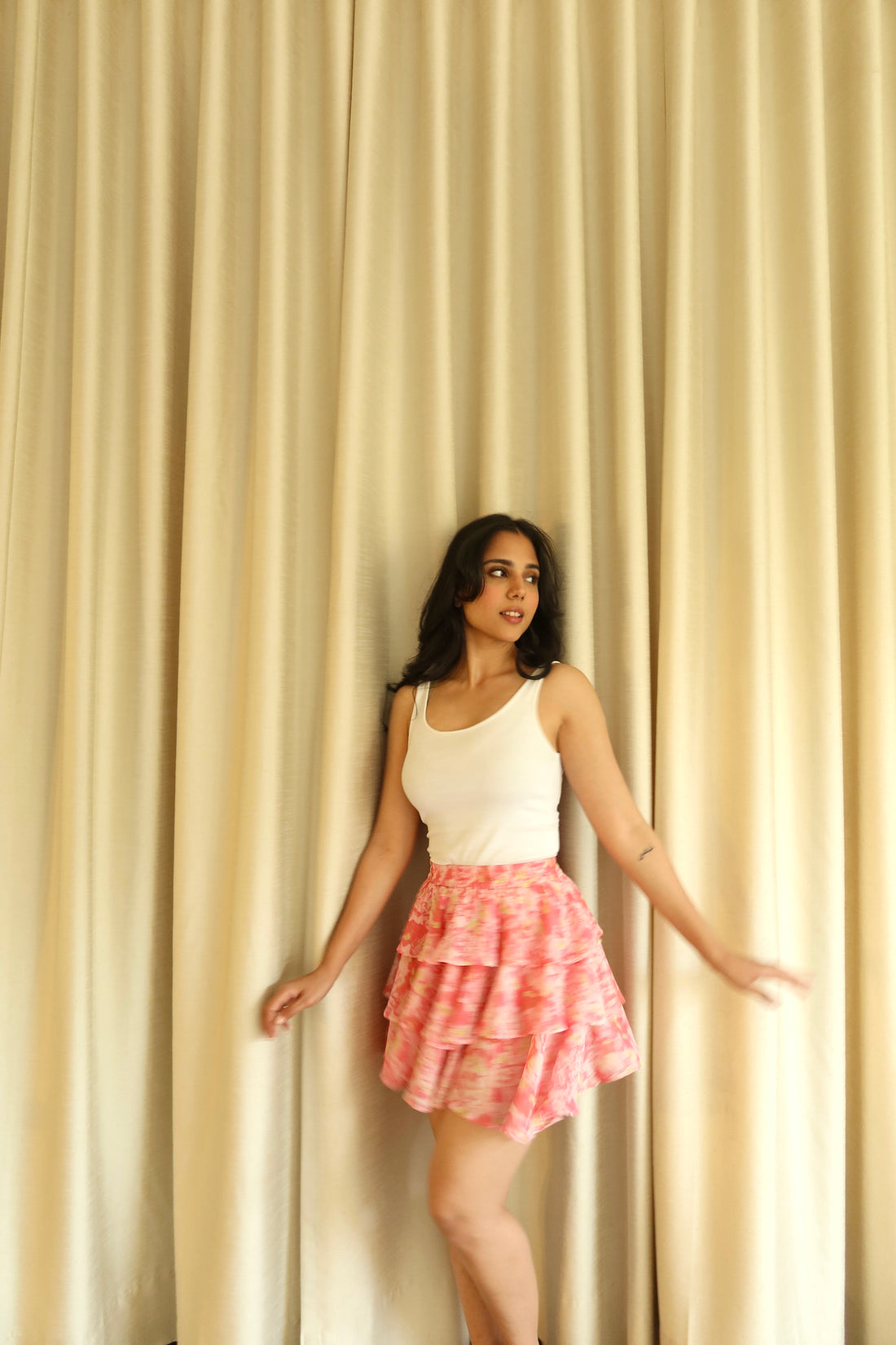 Ella ruffle skirt