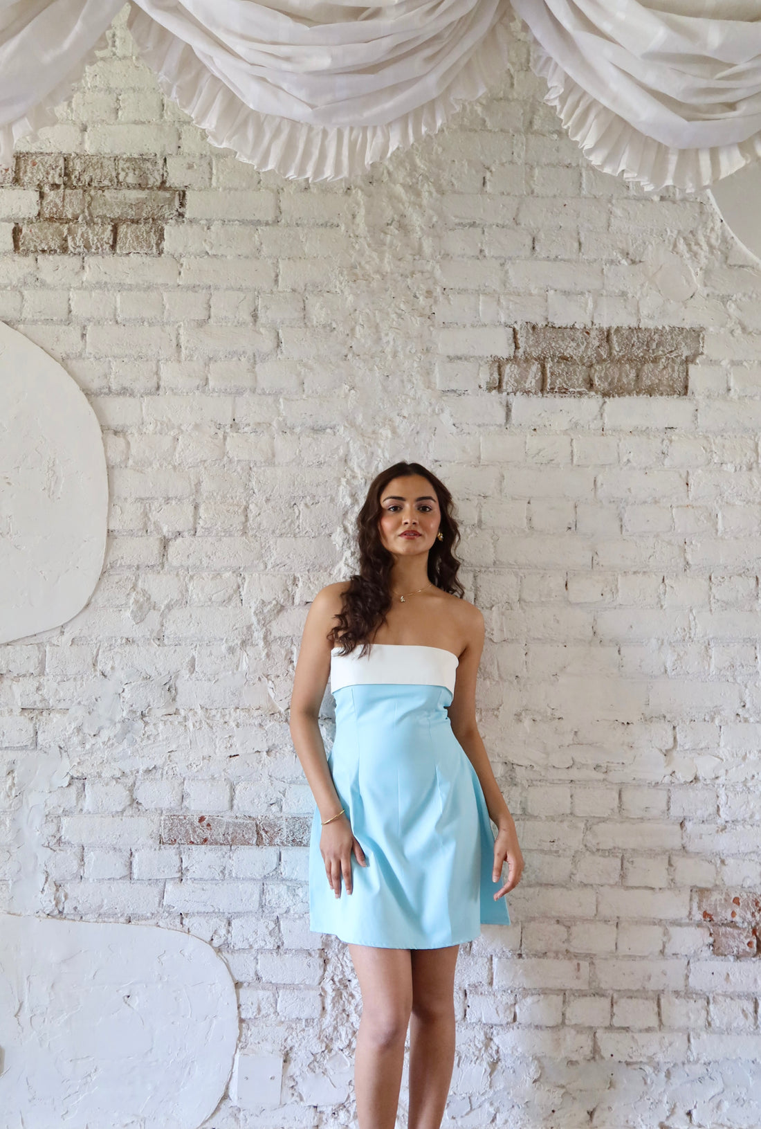 Sydney blue mini dress