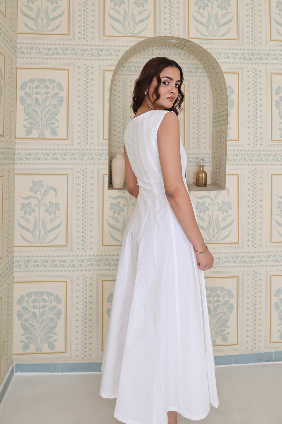 Georgia panelled dress