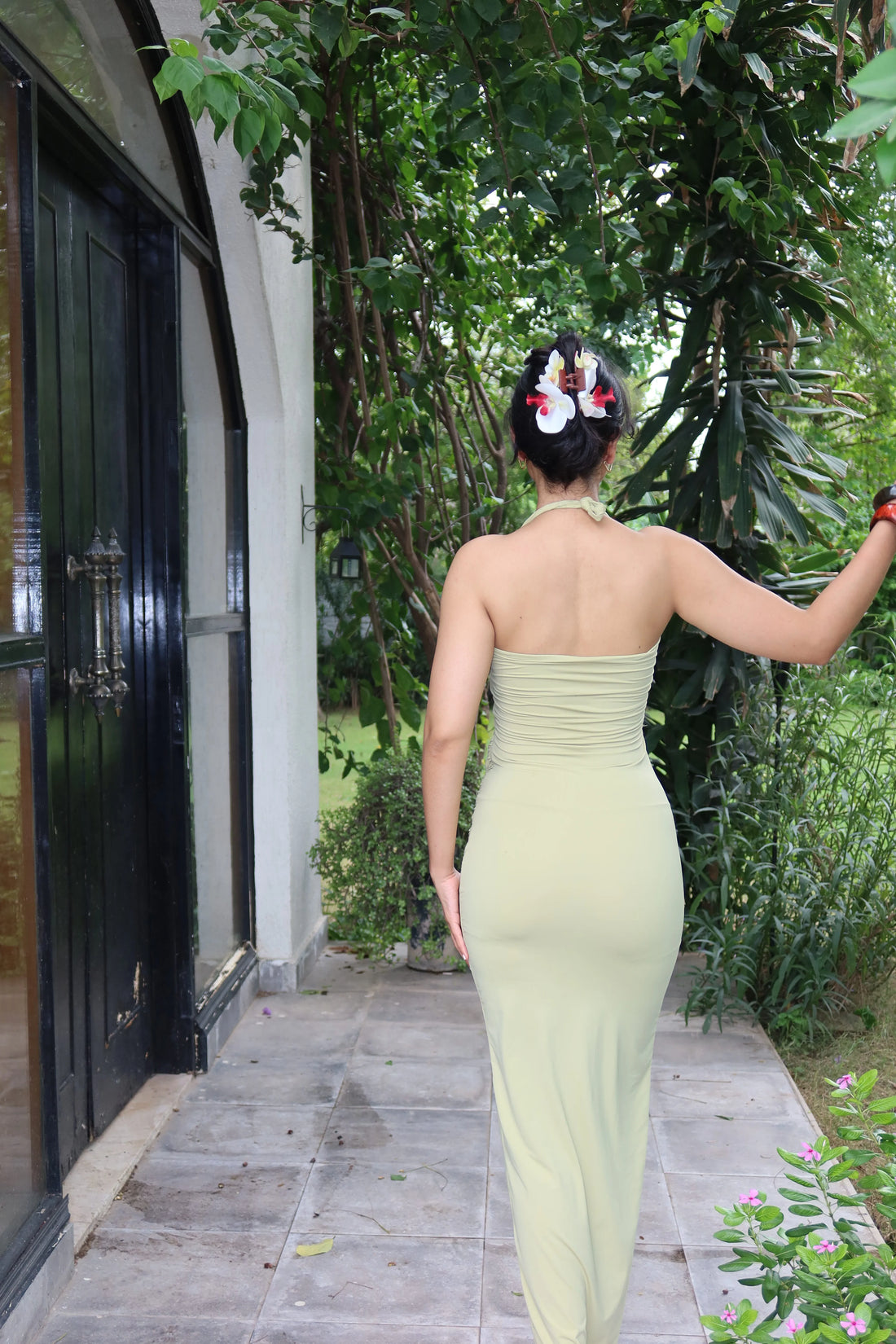 AVO HALTER DRESS