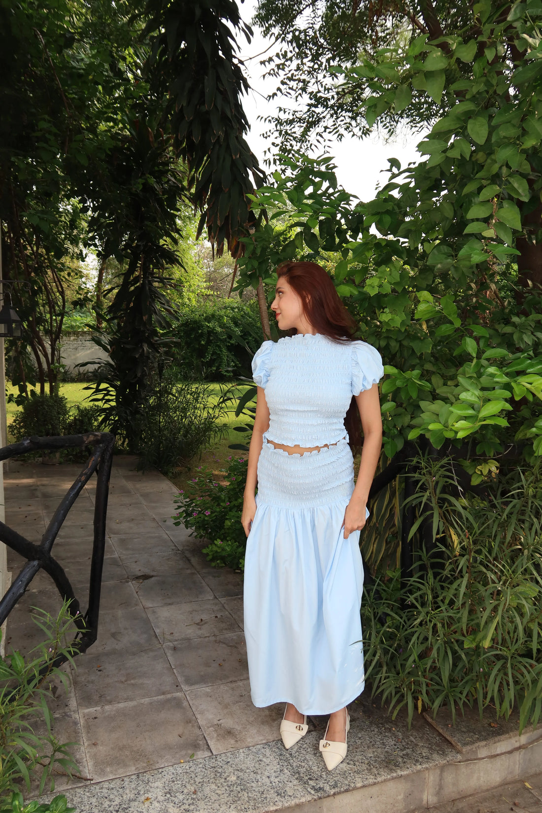 BLUE SLUSH SKIRT