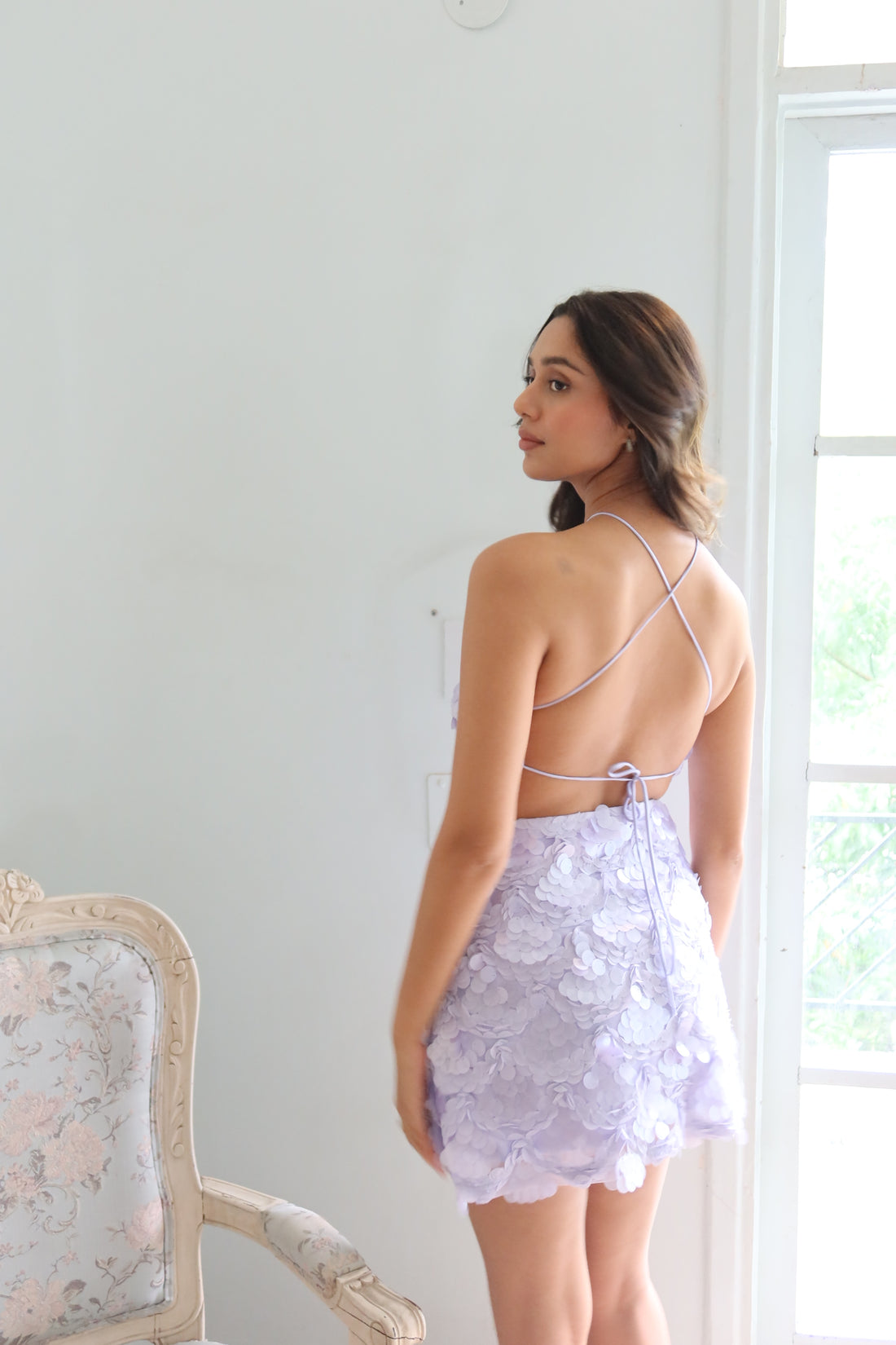 Hannah sequin skirt