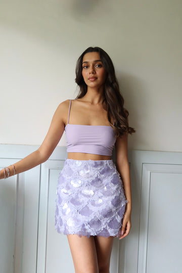 Hannah sequin skirt
