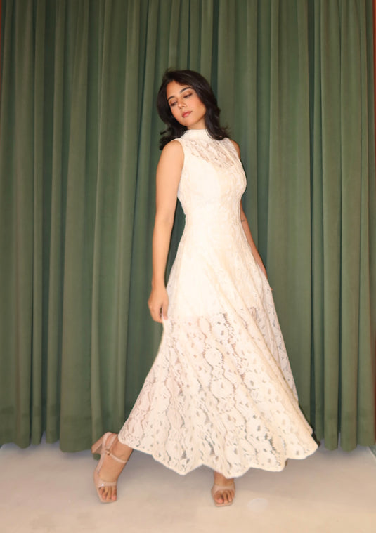 Malika Long Dress Black - Atvezzo Dress