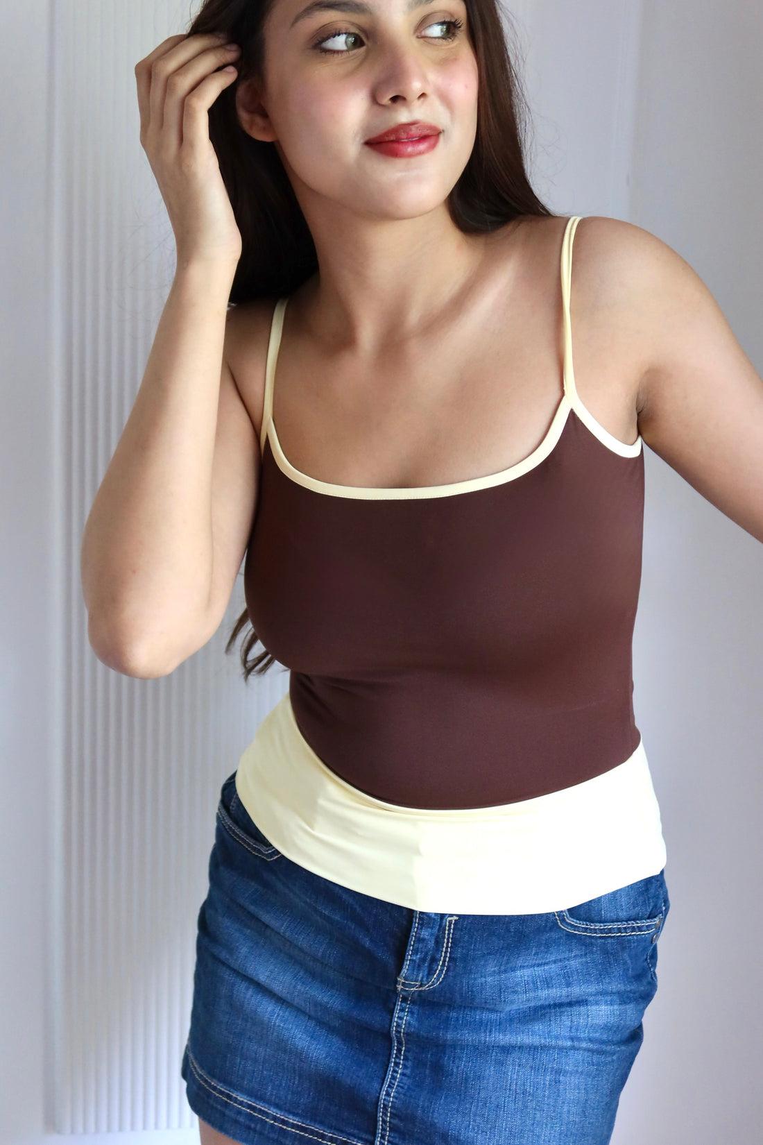 Lola BROWN tank top