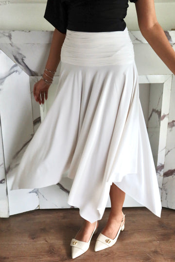 Nova white Skirt