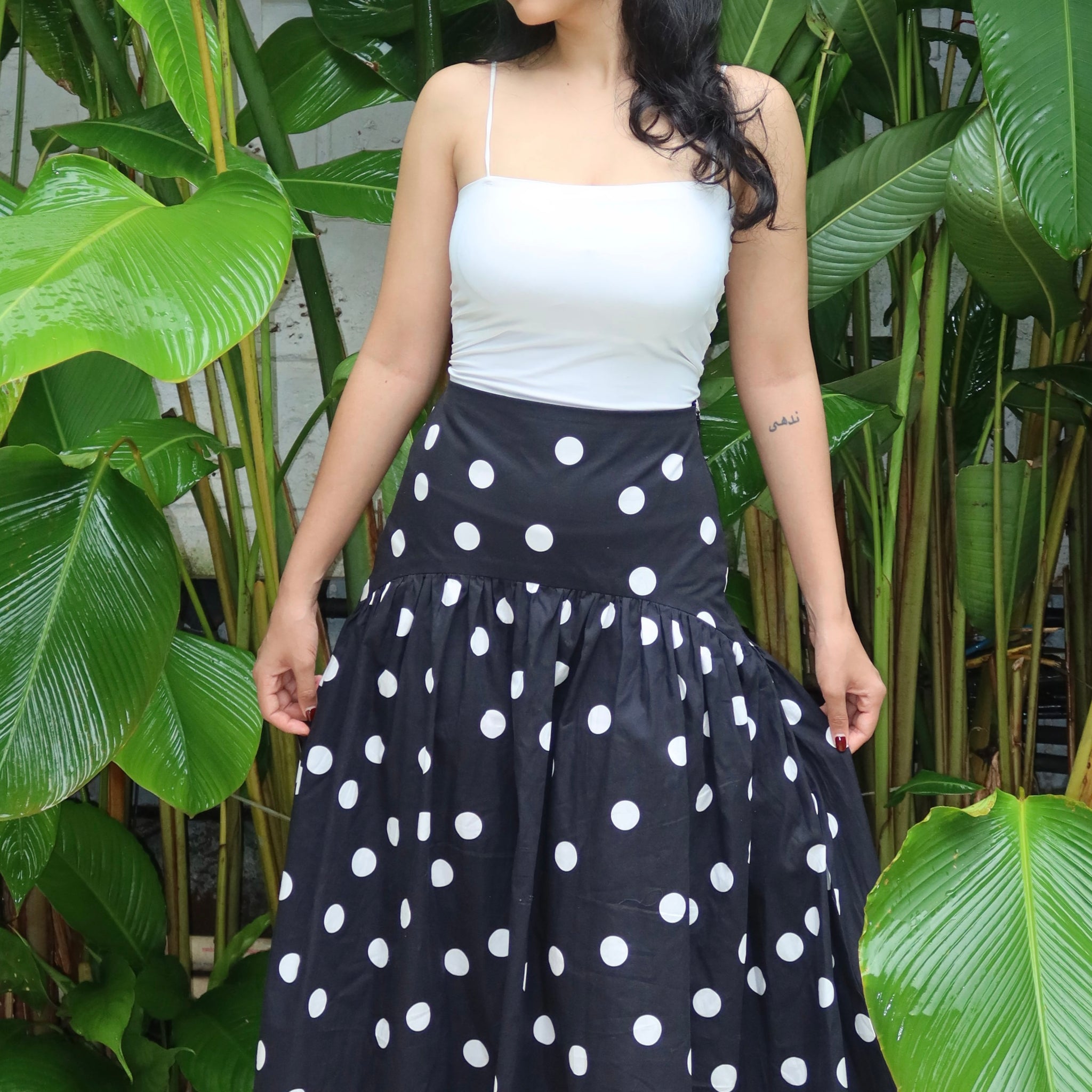 ADELE POLKA SKIRT