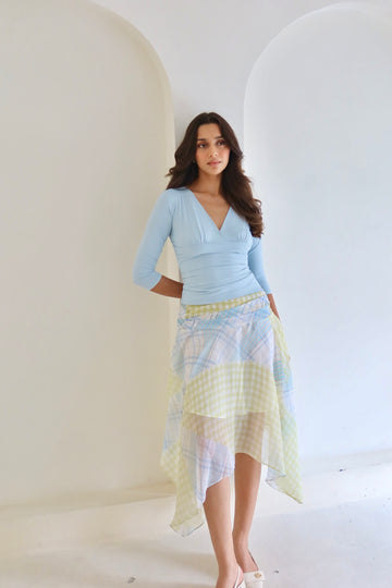 Blake chiffon skirt