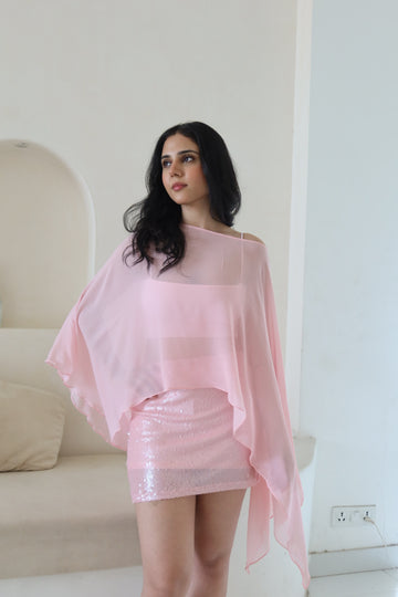 Stacy cape and bralette
