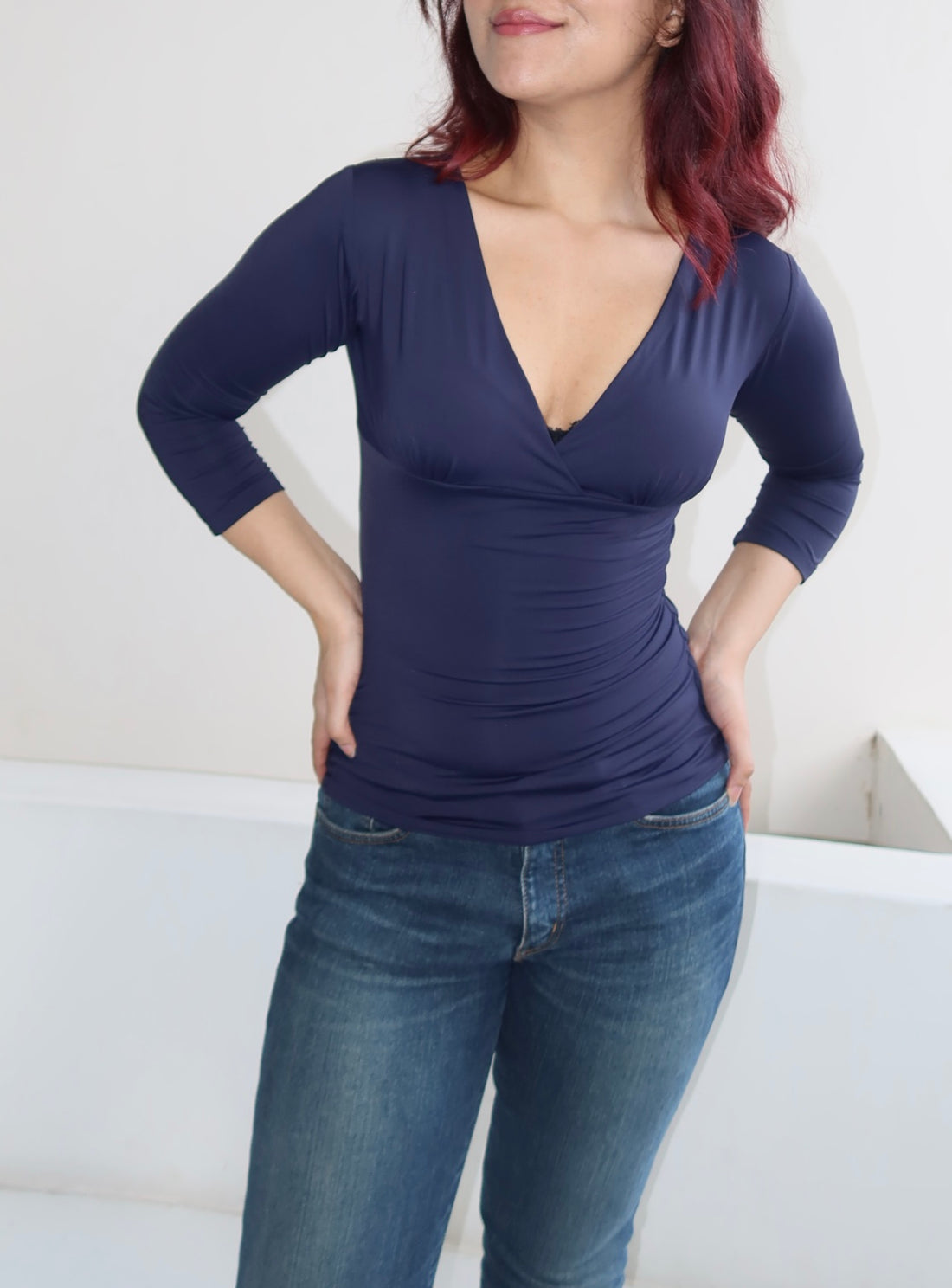 Skye top NAVY