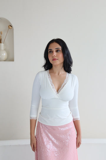 Skye top WHITE
